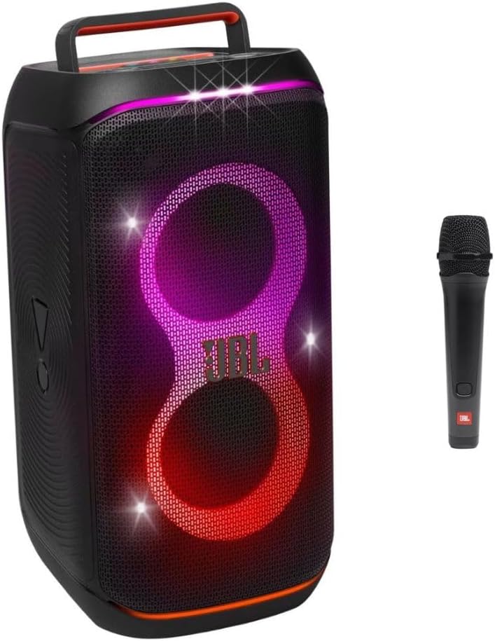 Black Portable Speaker with Foldable Handle T9020