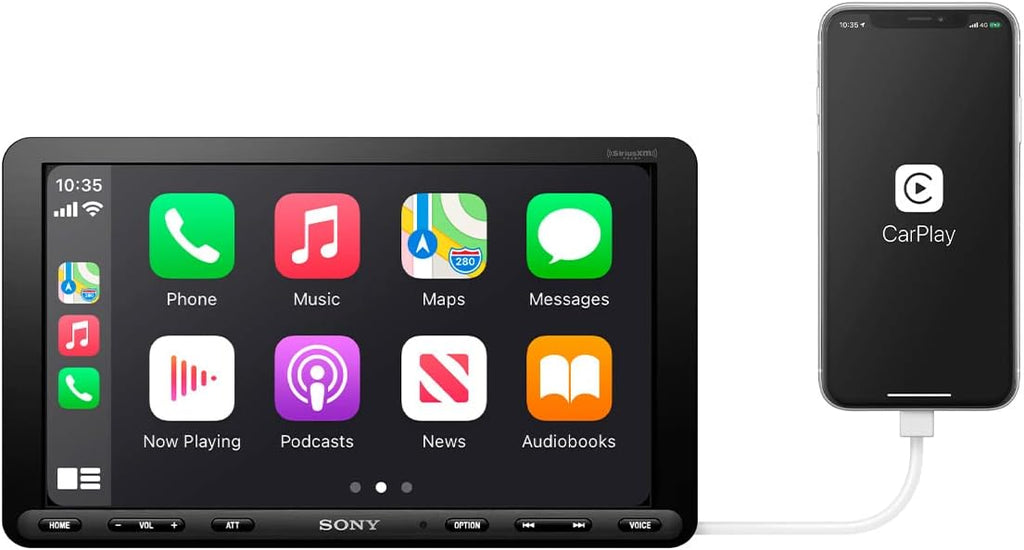 9-inch Floating Multi Media Receiver with Apple Carplay and Android Auto K3363