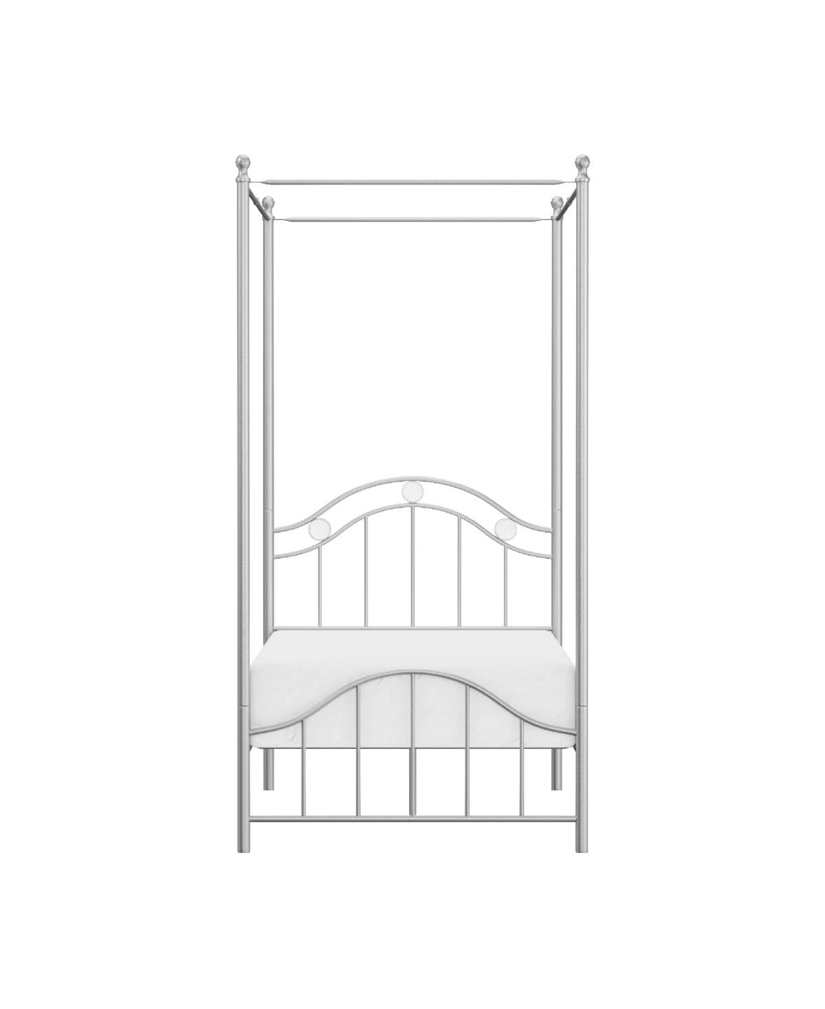 Metal Twin Canopy Bed E38446