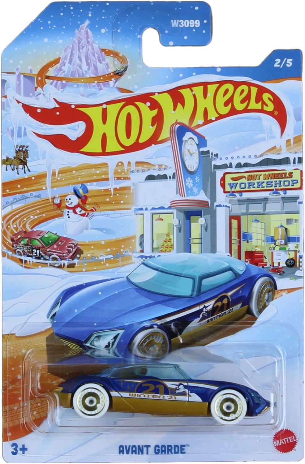 Complete Set of 5 Diecast Vehicles W88100