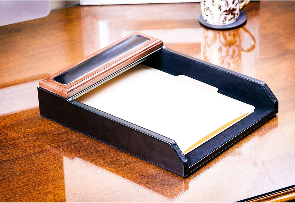 Walnut Letter Tray Y5535