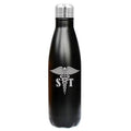 17 oz. Double Wall Vacuum Insulated Stainless Steel Water Bottle Travel Mug Cup (Black) Z122