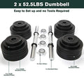 Adjustable Dumbbell Set 105 lbs Z2469