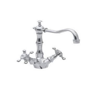 Antique Brass Single Hole Lavatory Faucet M7598