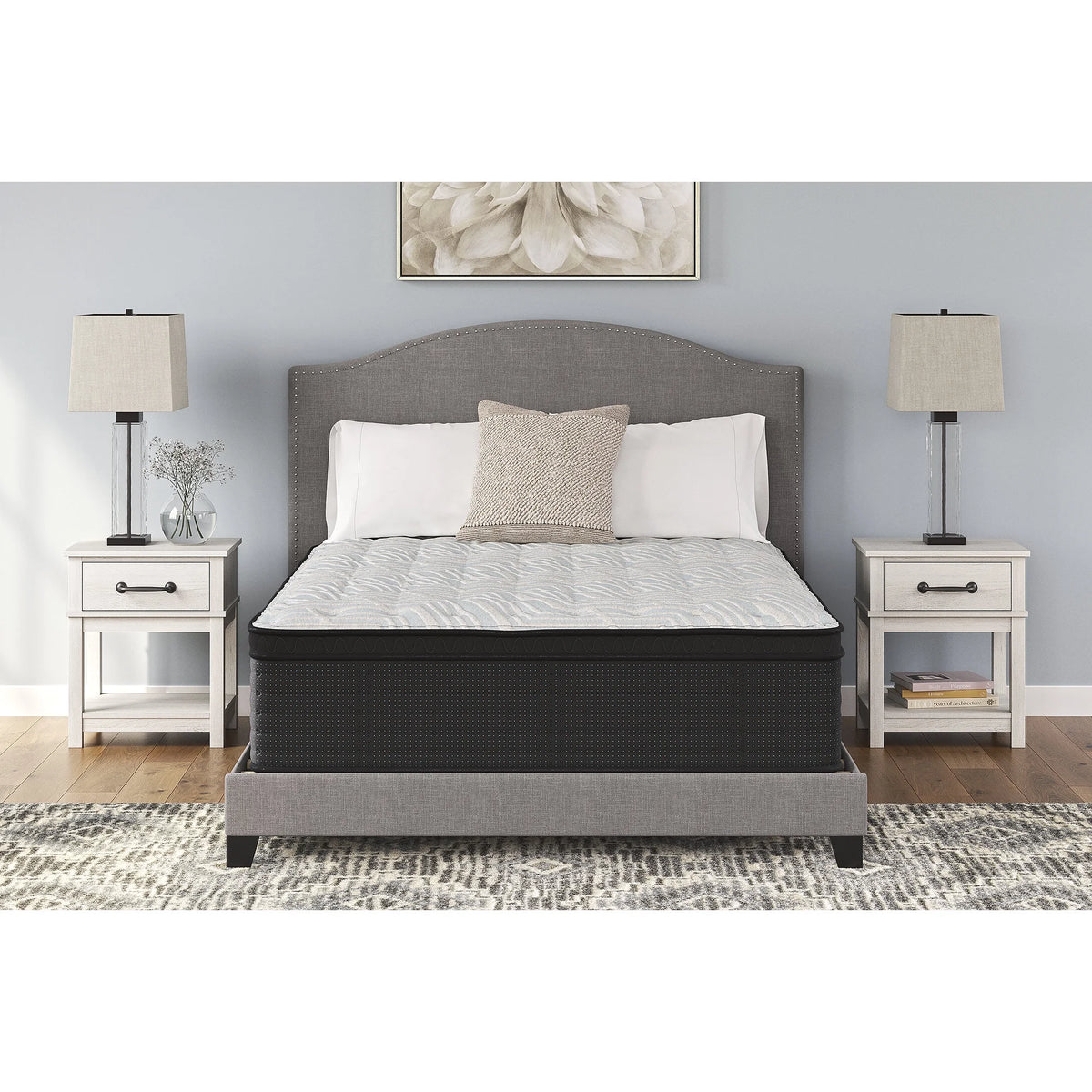 Full Size Euro Top Hybrid Mattress with Memory Foam J7623
