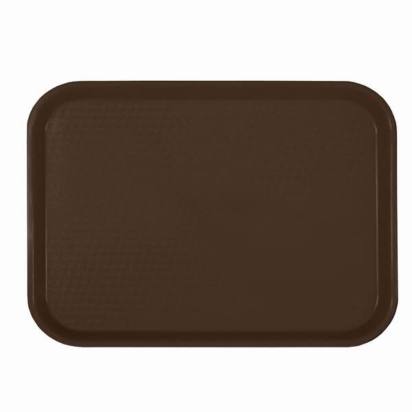 Brown 14x22 x 17.75x22 Cafeteria Fast Food Trays Case/24 T4363