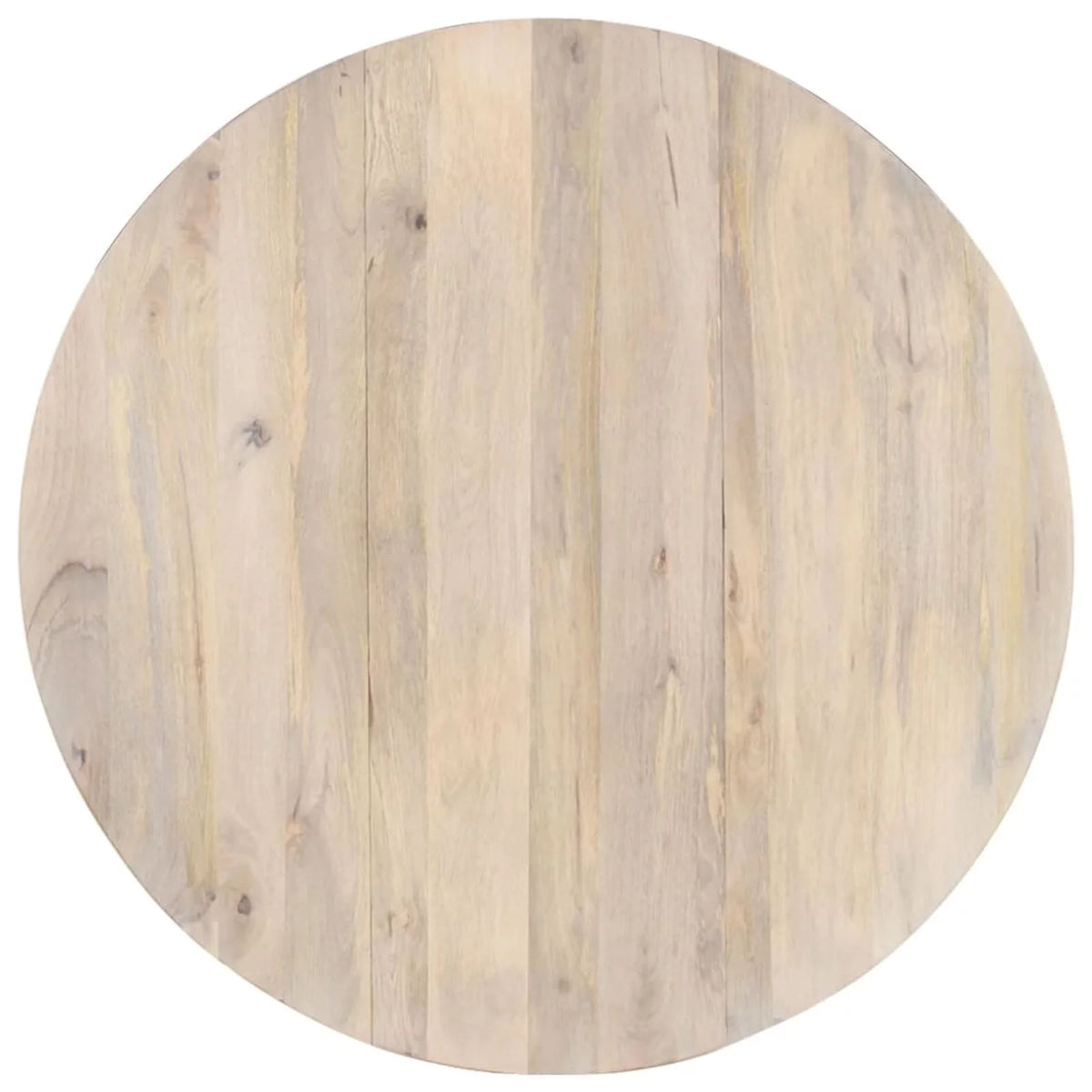 Round Solid Mango Wood Dining Table T16950