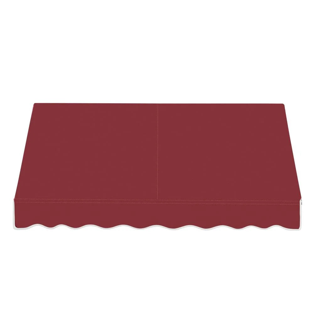 Burgundy Acrylic Fixed Awning G5998