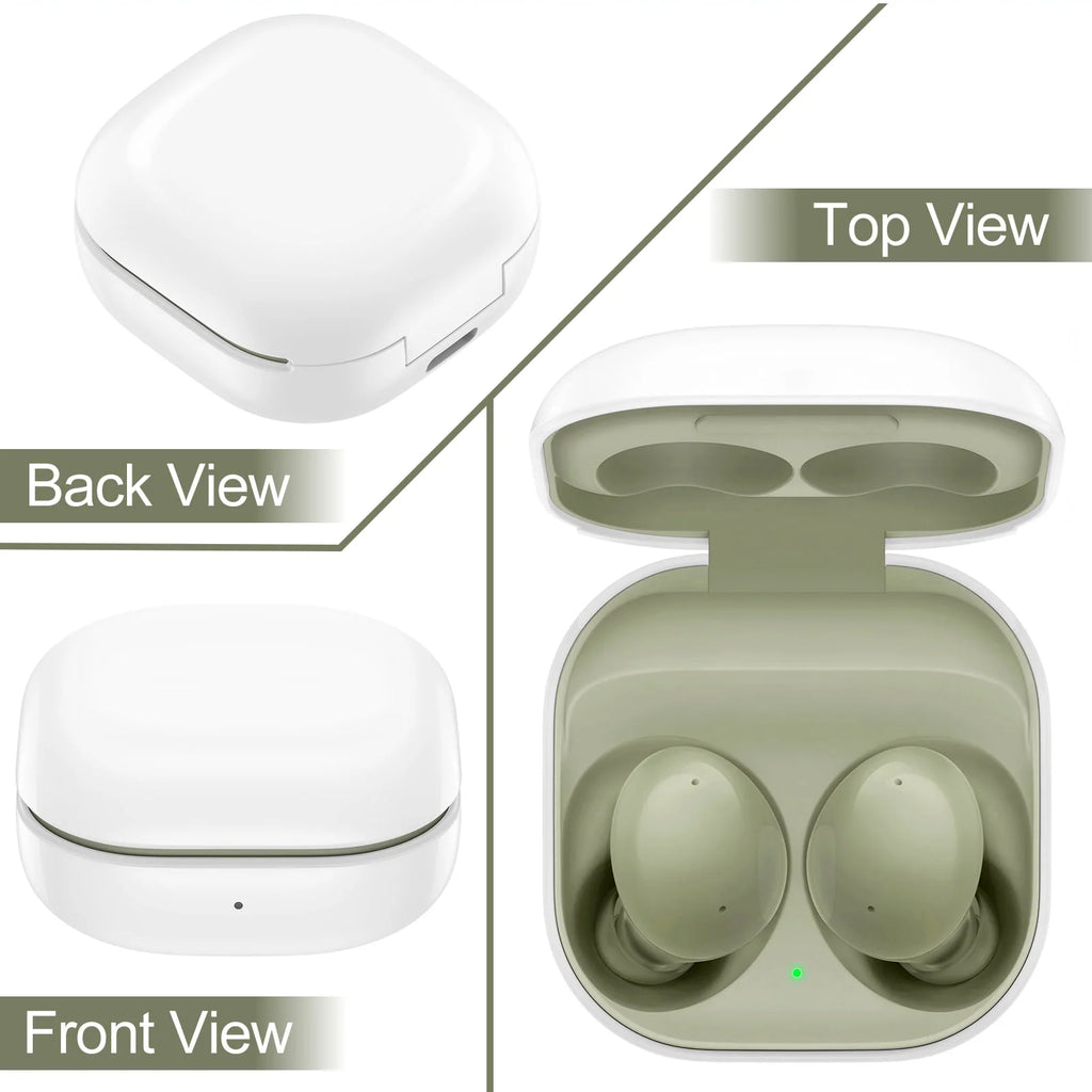 Truly Wireless Bluetooth Headphones with Noise Isolation, Dual Microphone - Green H38620