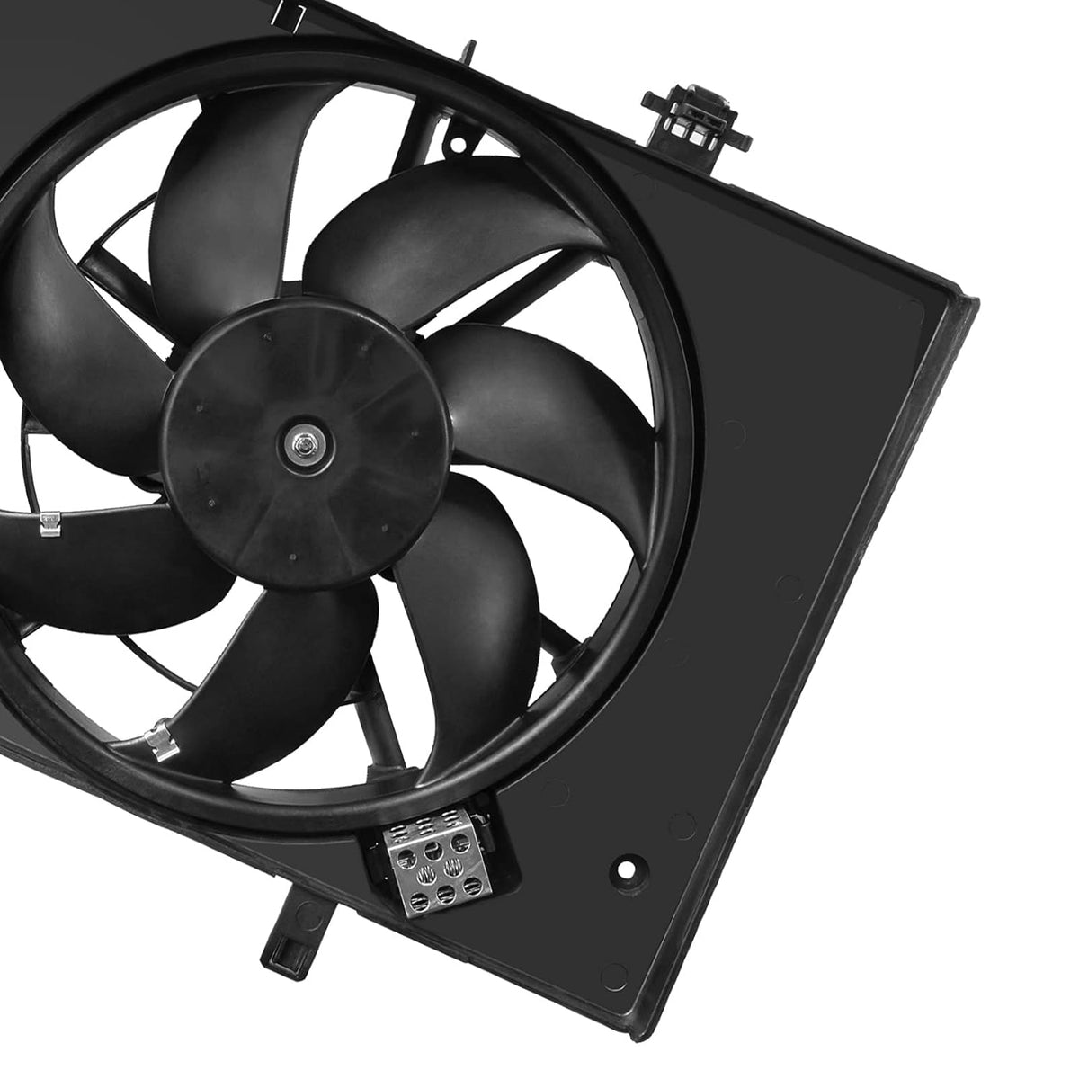 Radiator Cooling Fan Assembly for Ford Fiesta, Pack of 2 Z896982