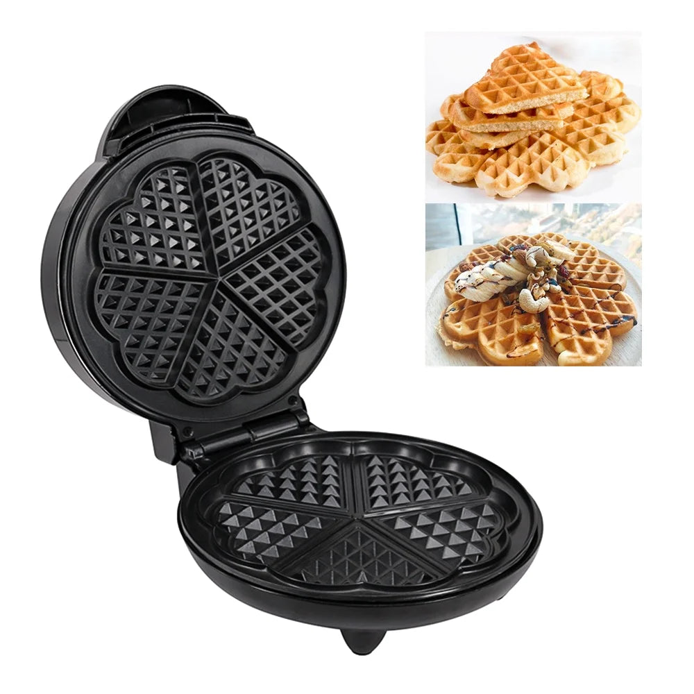 1000W Heart-Shaped Waffle Maker G981
