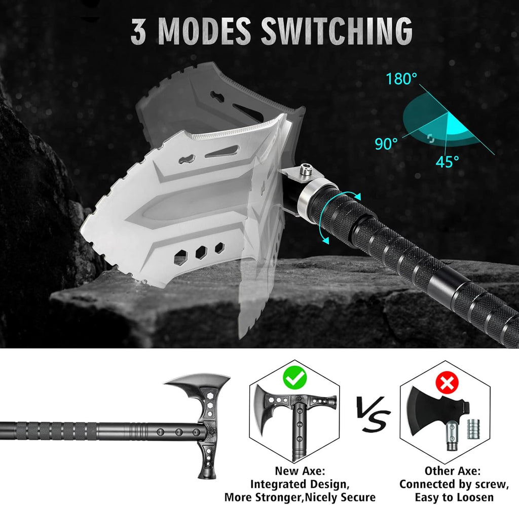 Camping Shovel Axe High Carbon Steel Set S94091