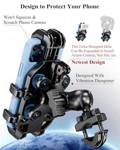 Adjustable Handlebar Motorcycle Phone Holder E32938