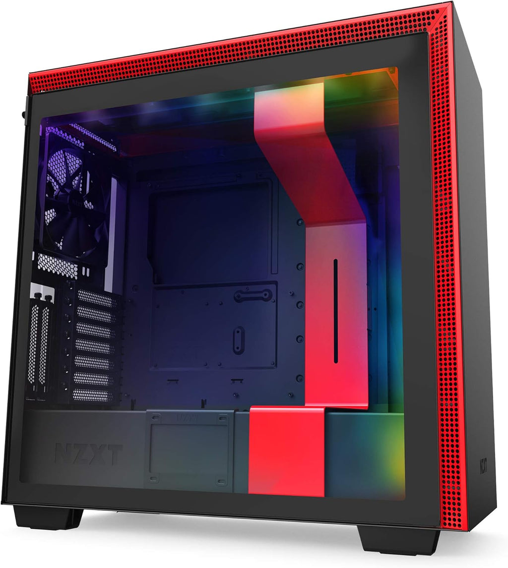 White/Black ATX Mid Tower PC Gaming Case E428