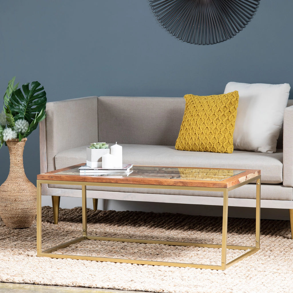 Wood Acacia Coffee Table S646