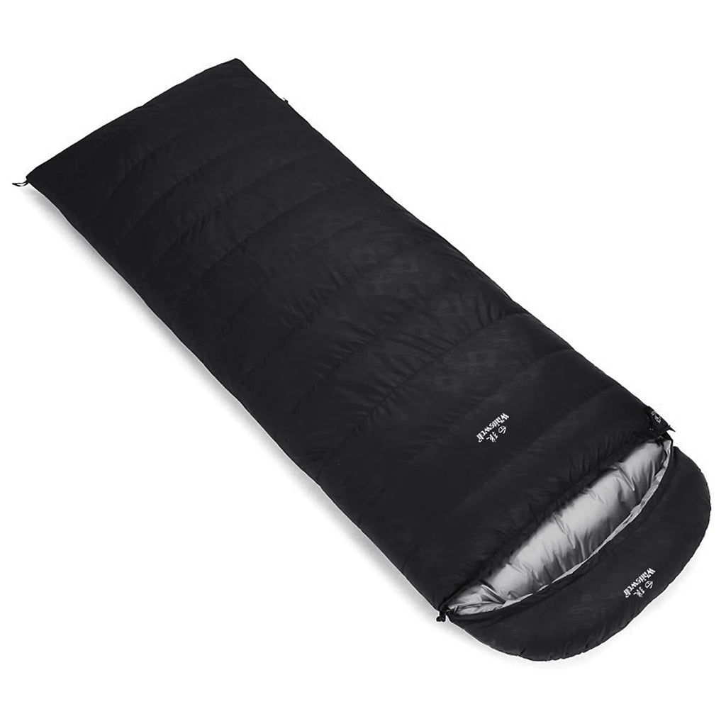 95% White Goose Down Lightweight Sleeping Bag 210x80cm with Storage Bag N392