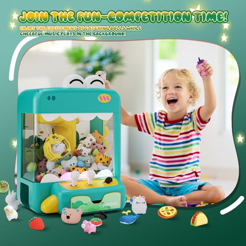 Claw Machine with Lights & Music, Includes 45 Toys Z528015