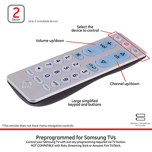 Silver Universal Remote Control Z25067