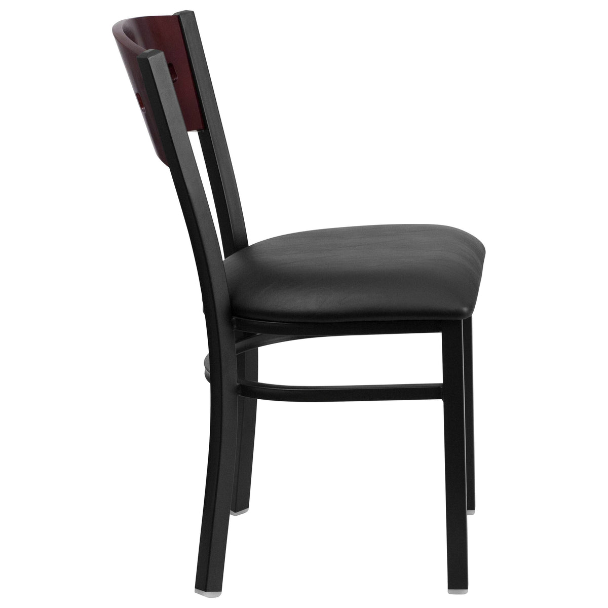Black Metal Restaurant Chair R53719