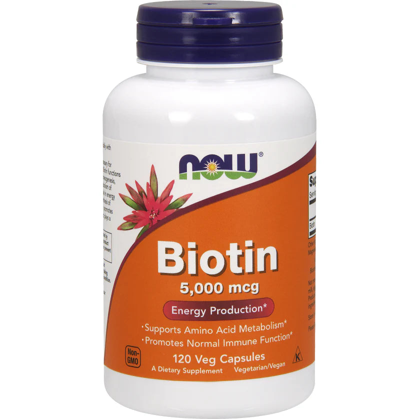 Biotin 5,000 mcg 120 vcaps X1615