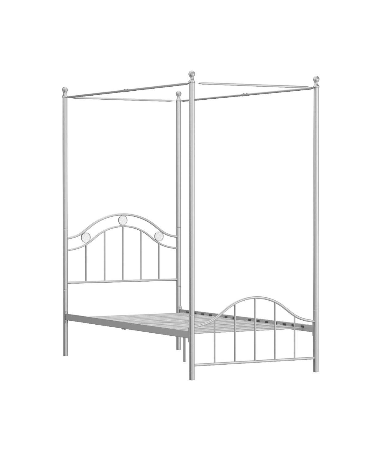 Metal Twin Canopy Bed E38446