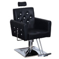 Black Recliner Barber Chair H4462