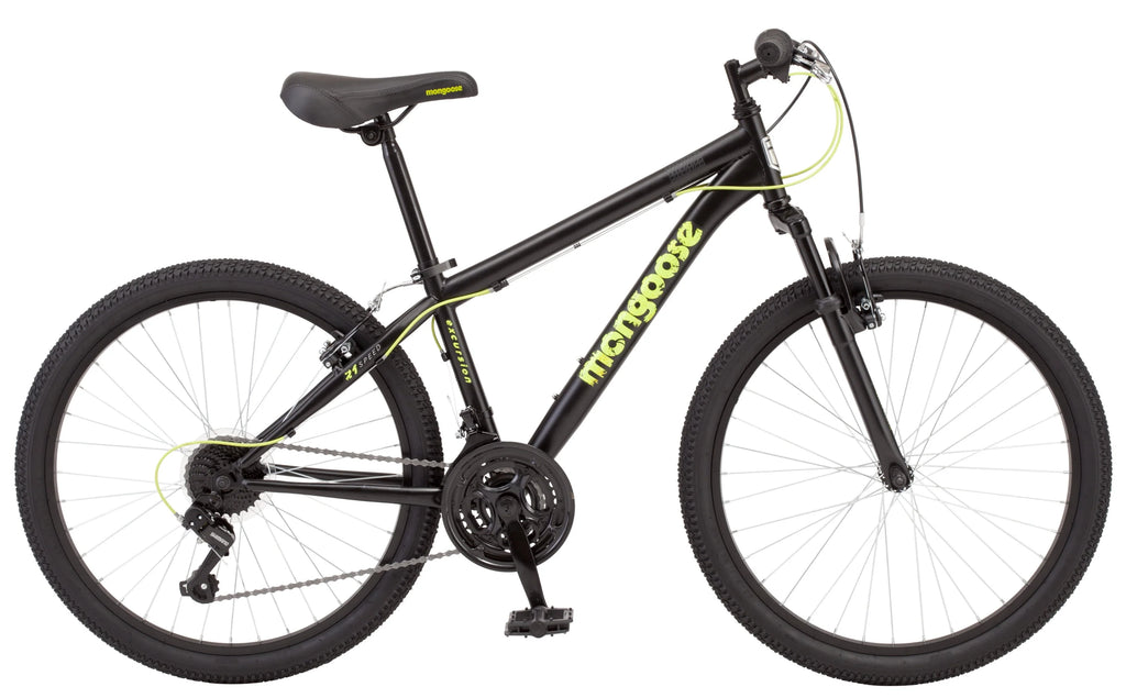 24-inch 21 Speed Black Mountain Bike A10906