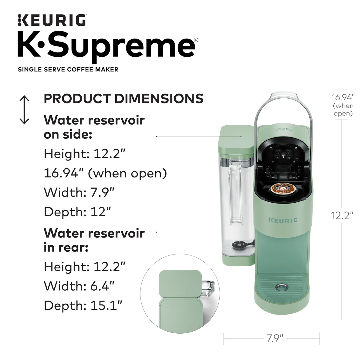 Single-Serve K-Cup Pod Coffee Maker E22881