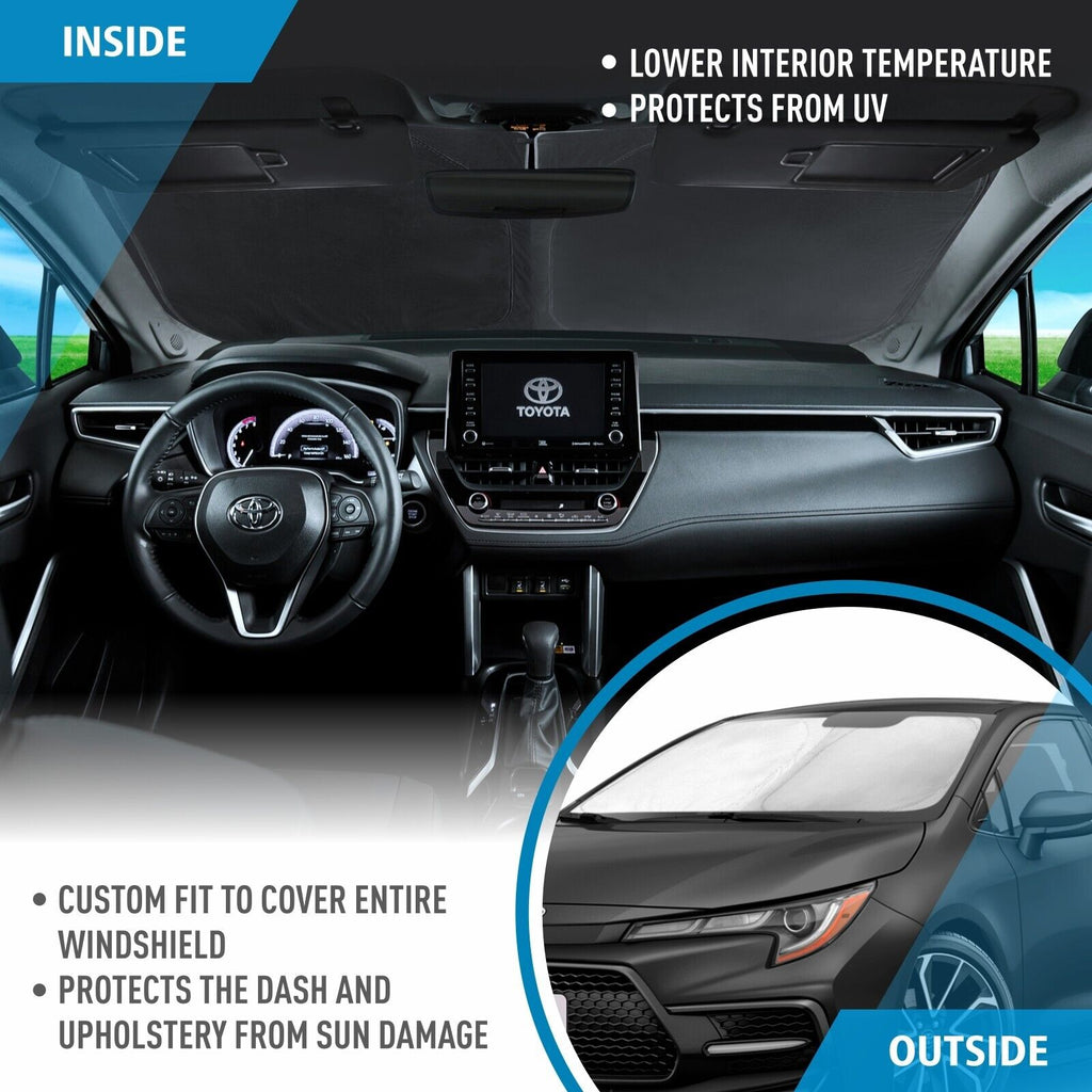 Windshield Sun Shade for Toyota Corolla 2020-2024 W749