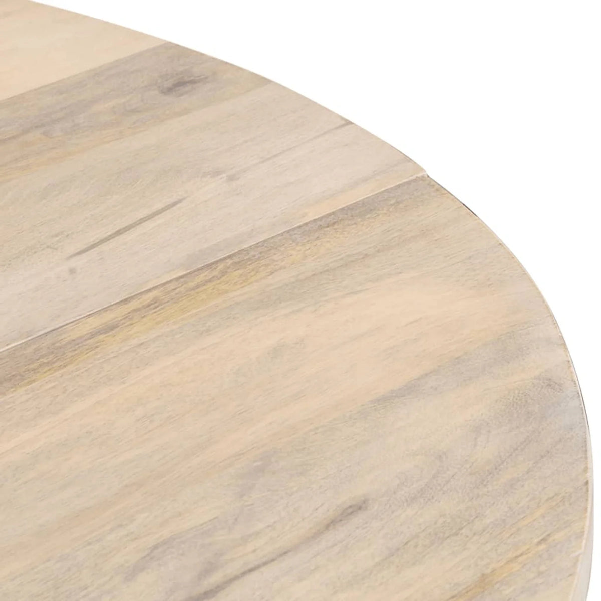 Round Solid Mango Wood Dining Table T16950