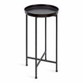 Round Metal Foldable Tray Accent Table F3708