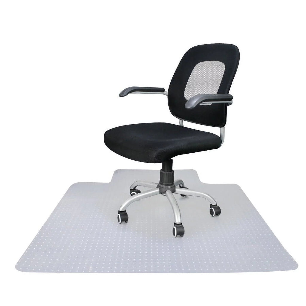 48"x36" Clear Office Chair Mat with Lip M68766