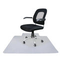 48"x36" Clear Office Chair Mat with Lip M68766