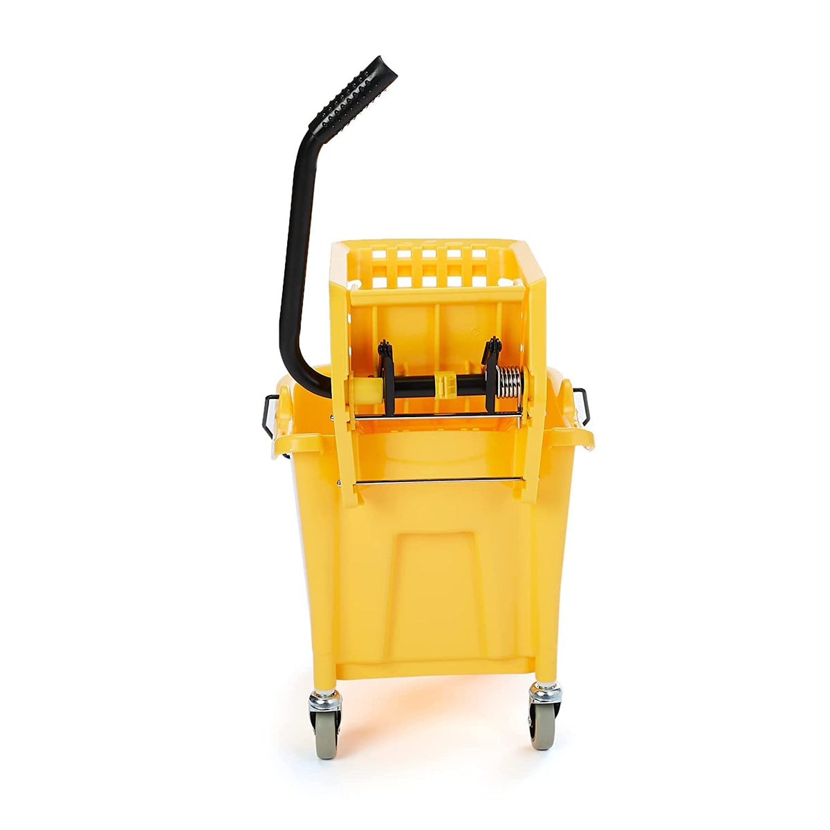 Yellow 35-Quart Mop Bucket on Wheels T44214