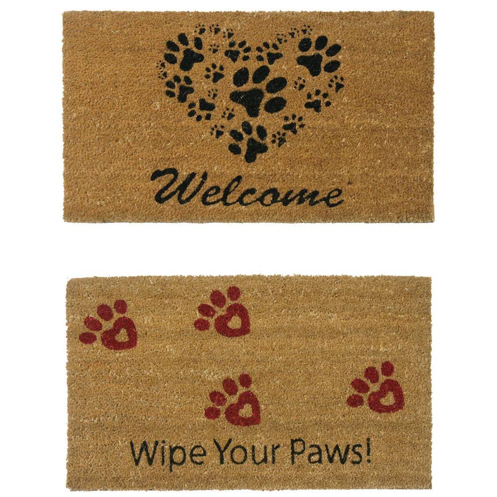 Tan 2 Doormats Door Mat Kit I952