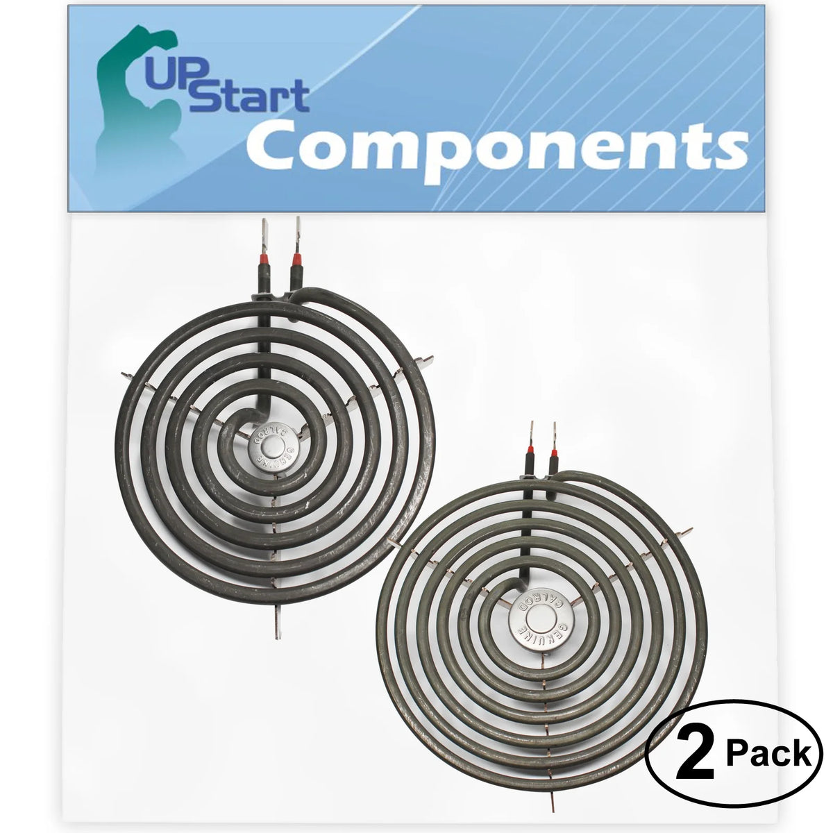 2-Pack 8 inch 6 Turns & 6 inch 5 Turns Surface Burner Elements O45005