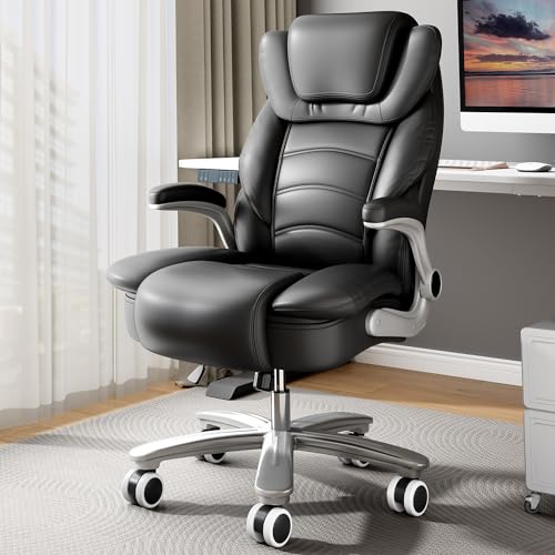 Brown Leather High Back Executive Office Chair N4148