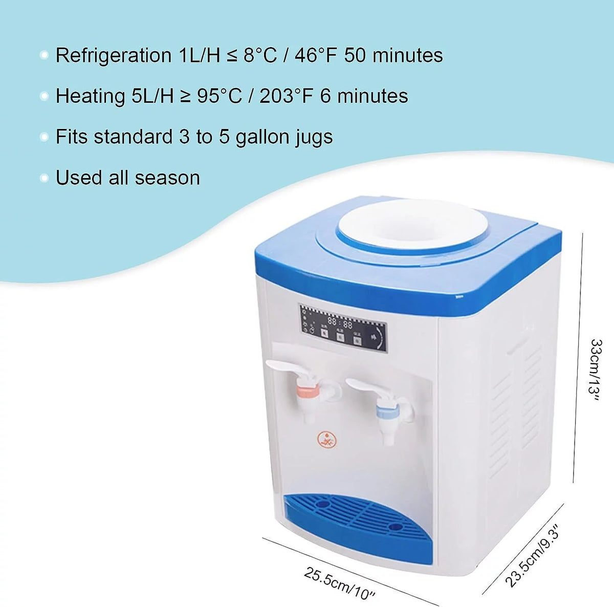 550W Small Water Cooler Dispenser 5 Gallon P230