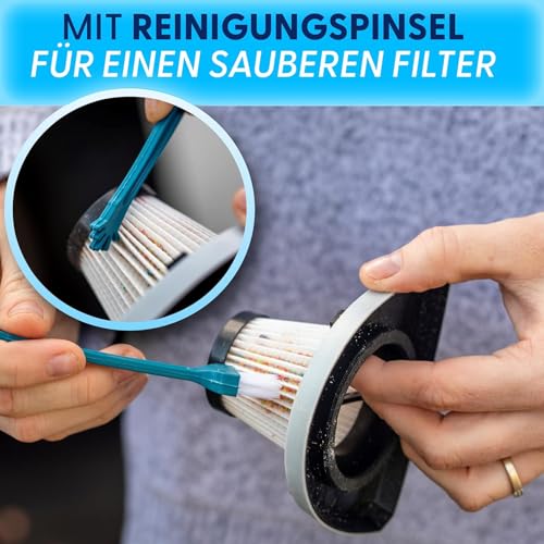 Portable Handheld Car Vacuum Cleaner with 16ft Cord, Bag, and Attachments H164091