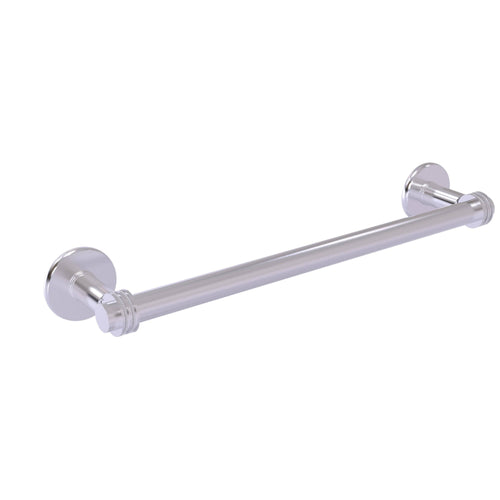 18 in. Towel Bar with Dotted Detail Unlacquered Brass L487