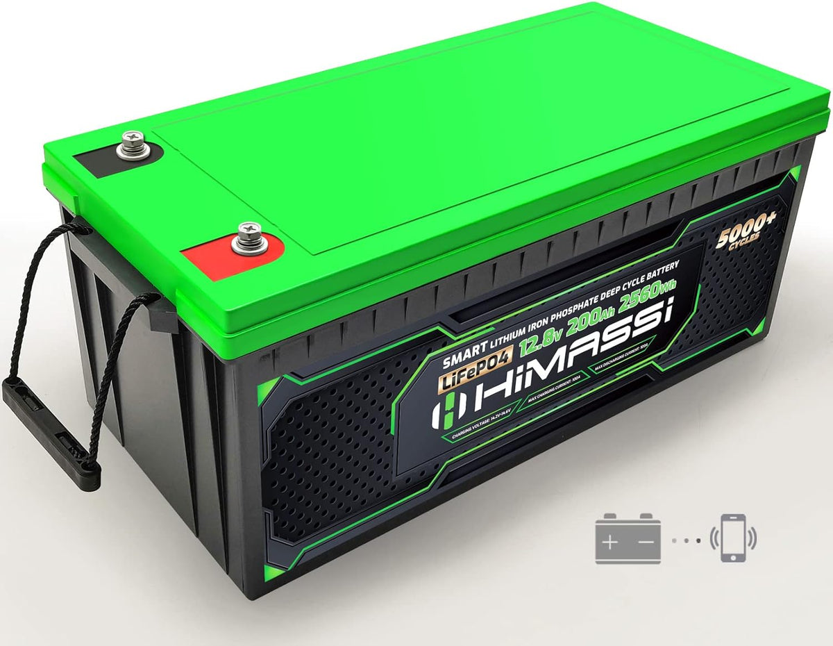12v 200ah Bluetooth Lithium Iron Phosphate Battery K173214