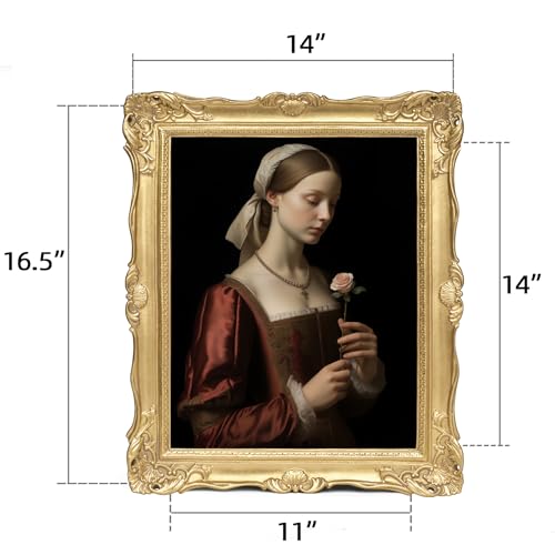 8x10 Vintage Picture Frame with Glass Front G62135