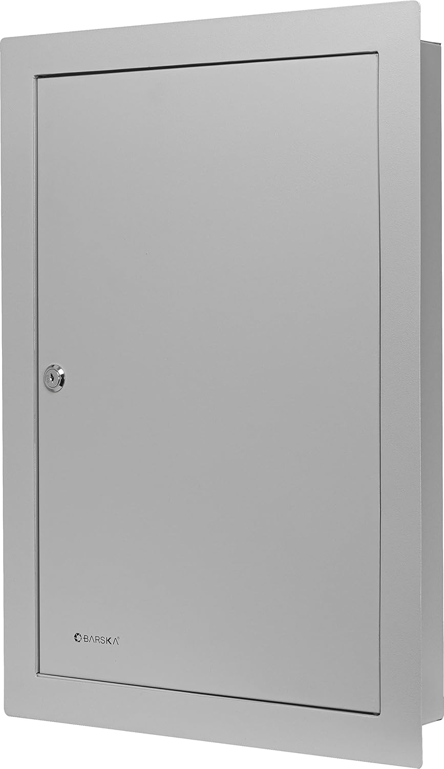 Gray Adjustable Key Cabinet Lock Box J914109