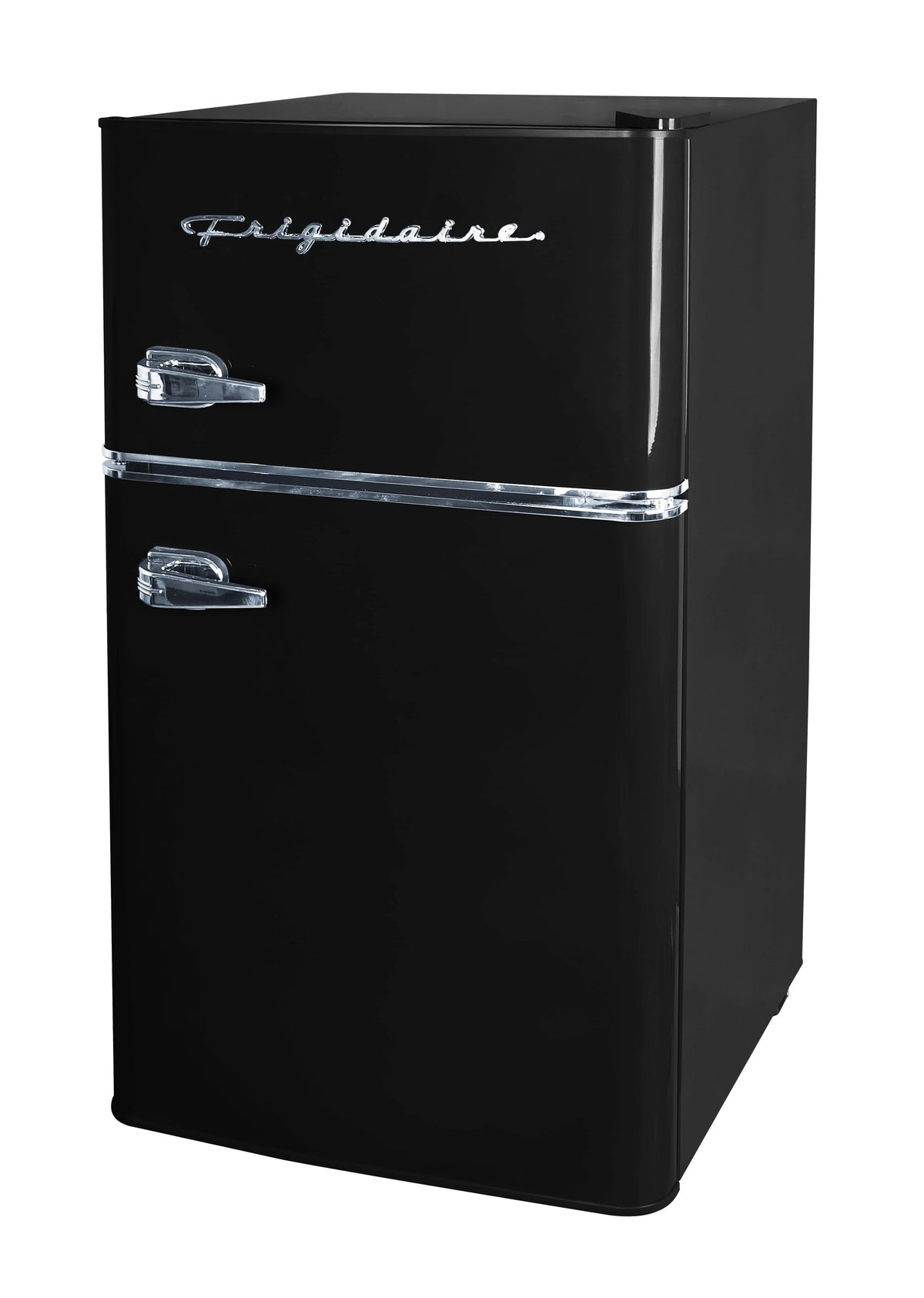 Black 3.1 Cu Ft Two Door Compact Refrigerator with Freezer P32801