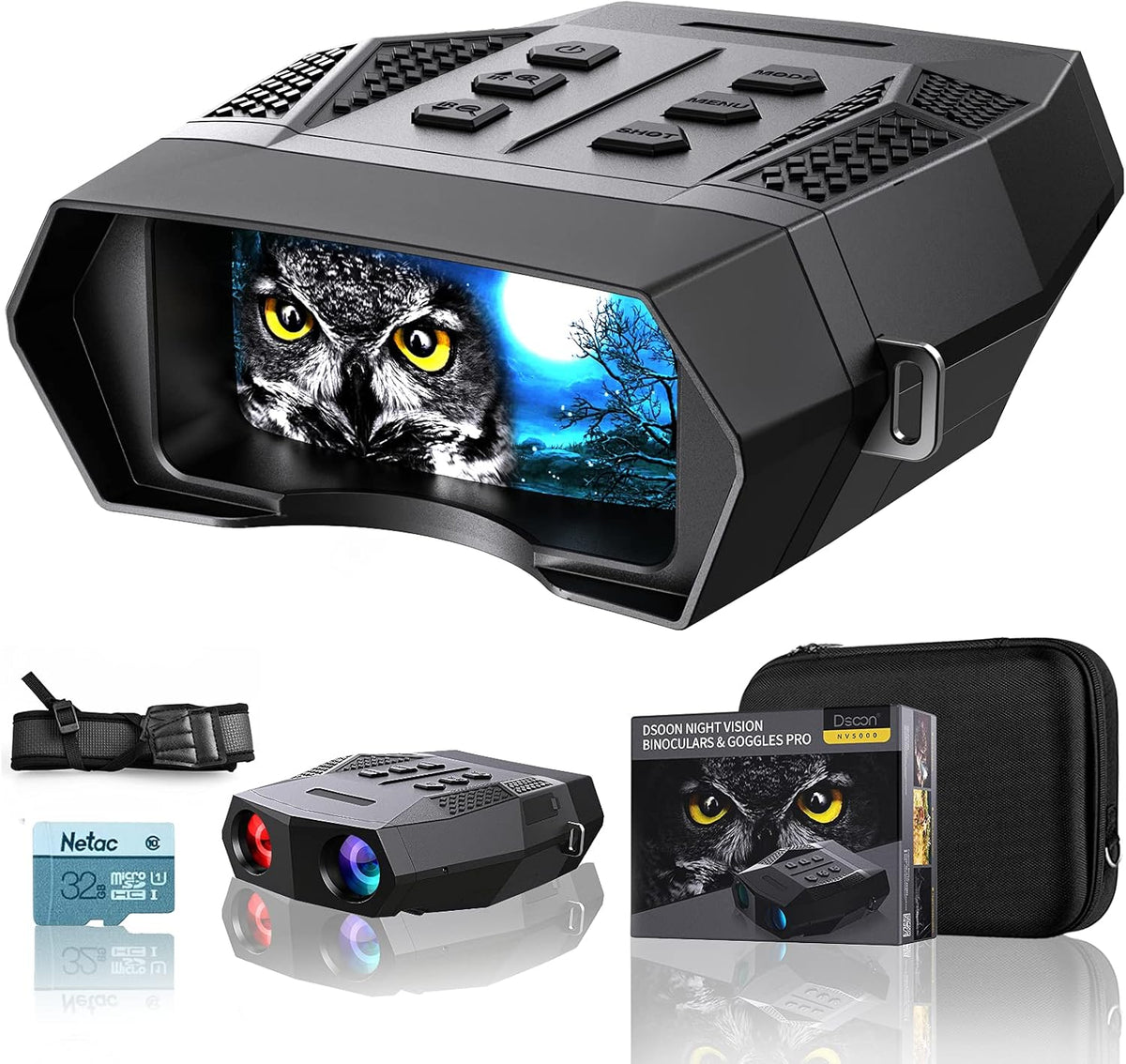Digital Infrared Binoculars with 2.5 LCD Screen A754