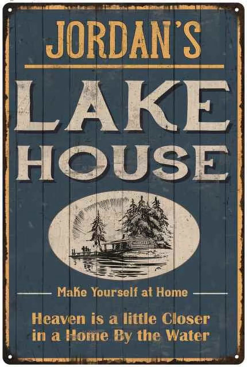 Blue Cabin Home Decor 12x18 Metal L628
