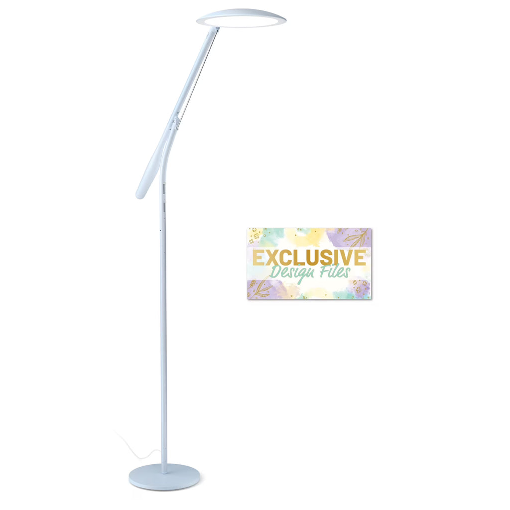 Floor Lamp with Design Files Bundle Y229