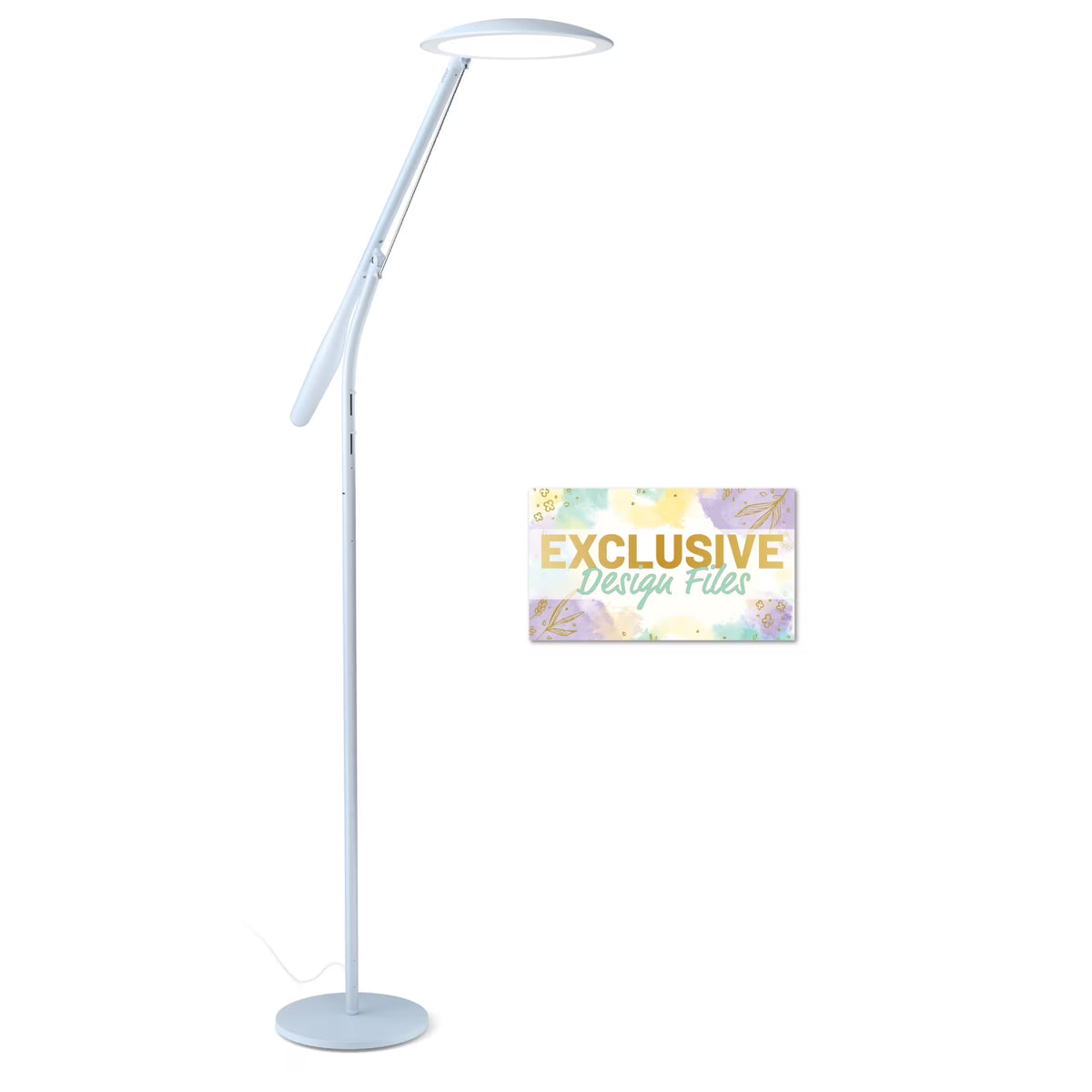 Floor Lamp with Design Files Bundle Y229