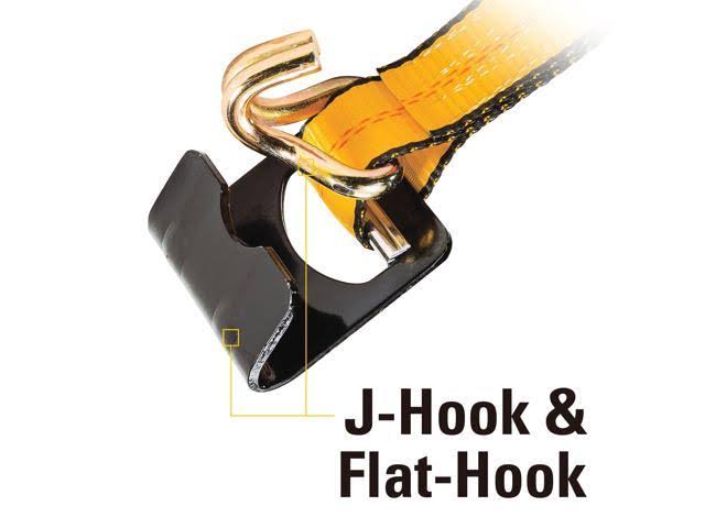 27 ft x 2 in Ratcheting Tie Down Straps W485021