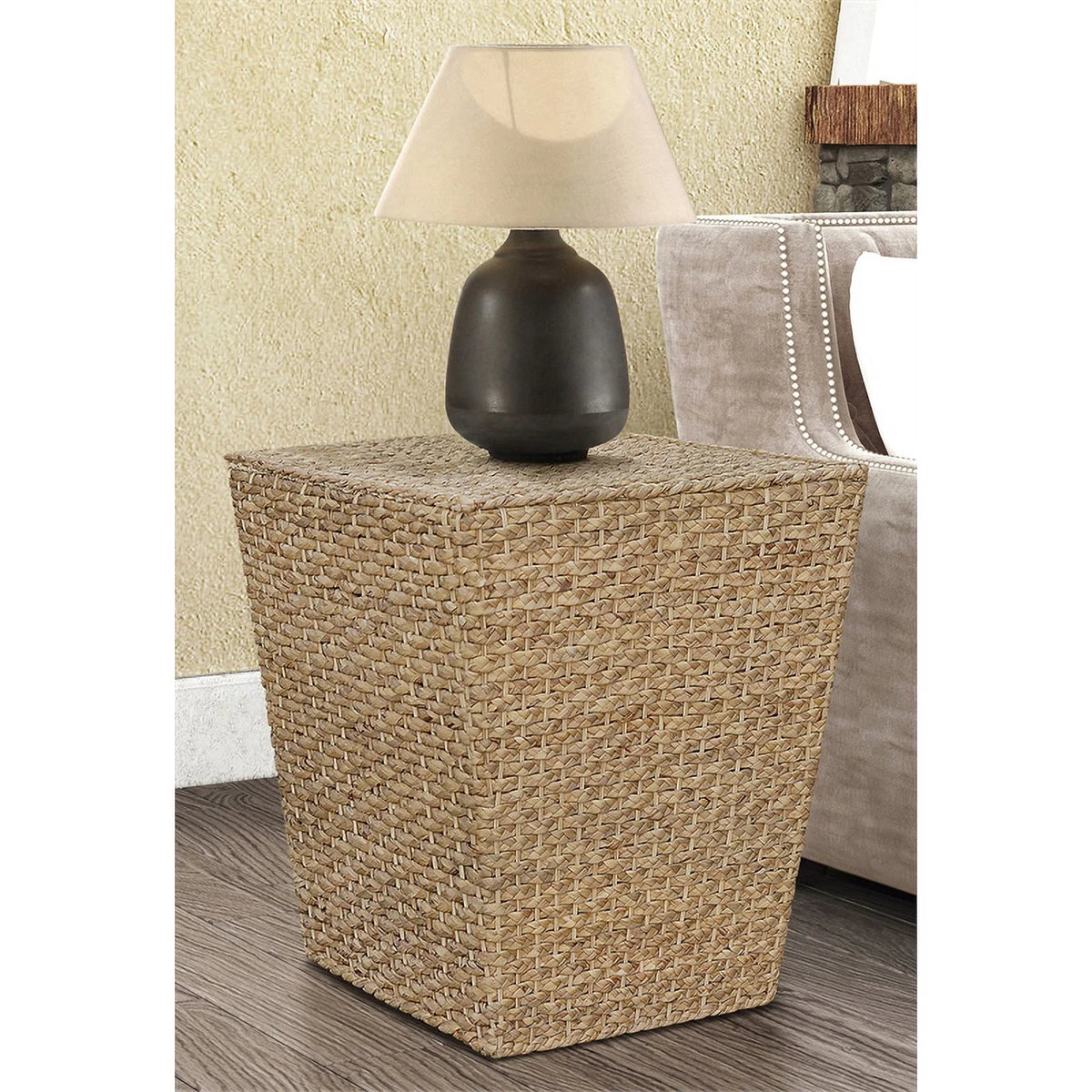 Natural Tapered Wood Side Table T95344